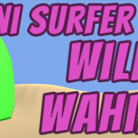 Bikini Surfer Girl - Wild Wahine